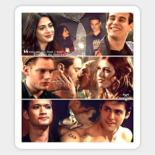 Clace Malec Sizzy Sticker